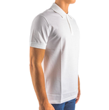  Áo Nam Versace Embroidered Logo Polo Shirt 'White' 