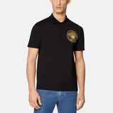  Áo Nam Versace Medusa Studded Polo Shirt 'Black' 