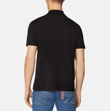  Áo Nam Versace Medusa Studded Polo Shirt 'Black' 