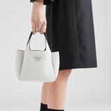  Túi Nữ Prada Bag Mini Leather Handbag 'White' 