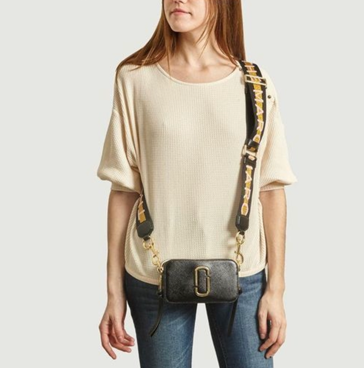  Túi Nữ Marc Jacobs The Snapshot New 'Black' 