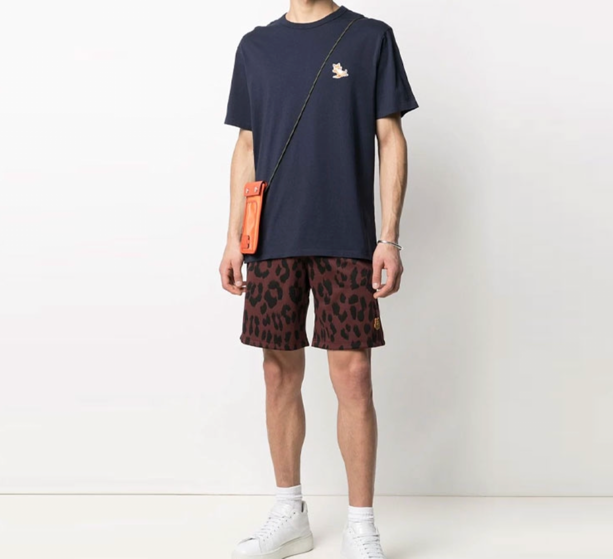  Áo Maison Kitsune Chillax Fox 'Navy' 