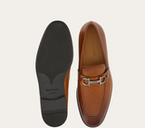  Giày Nam Salvatore Ferragamo Moccasin Gancini Ornament 'Vicuna' 