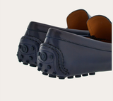  Giày Nam Salvatore Ferragamo Driver Gancini Ornament 'Blue' 