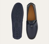  Giày Nam Salvatore Ferragamo Driver Gancini Ornament 'Blue' 