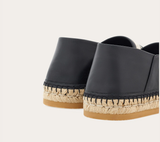  Giày Nam Salvatore Ferragamo Jacquard Espadrilles 'Black' 