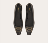  Giày Nữ Salvatore Ferragamo New Vara Plate Pump 'Black' 