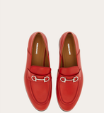  Giày Nữ Salvatore Ferragamo Mule Loafer 'Flame Red' 