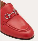  Giày Nữ Salvatore Ferragamo Mule Loafer 'Flame Red' 