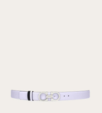  Thắt Lưng Nữ Salvatore Ferragamo Reversible Adjustable Gancini Belt 'Lavender' 