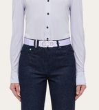  Thắt Lưng Nữ Salvatore Ferragamo Reversible Adjustable Gancini Belt 'Lavender' 