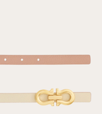  Thắt Lưng Nữ Salvatore Ferragamo Reversible Gancini Belt 'Mascarpone' 
