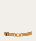  Thắt Lưng Nữ Salvatore Ferragamo Reversible Adjustable Gancini Belt 'Camel' 