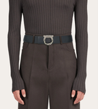  Thắt Lưng Nam Salvatore Ferragamo Fixed Gancini Twist Belt 'Black' 