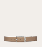  Thắt Lưng Nam Salvatore Ferragamo Gancini Belt 'Beige' 