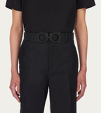  Thắt Lưng Nam Salvatore Ferragamo Gancini Belt 'Black' 