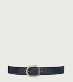  Thắt Lưng Nam Salvatore Ferragamo Gancini Belt 'Navy' 