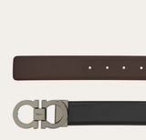  Thắt Lưng Nam Salvatore Ferragamo Gancini Belt 'Black' 