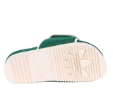  Dép Nam Gucci x Adidas Men’s GG platform ‘Green’ 