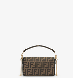  Túi Nữ Fendi Baguette Mini Jacquard Fabric Bag 'Brown' 