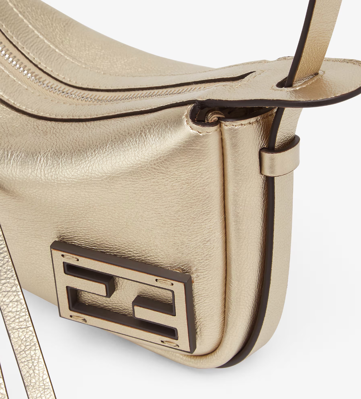  Túi Nữ Fendi Simply Fendi Mini Bag 'Champagne' 