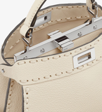  Túi Nữ Fendi Peekaboo ISeeU Petite Bag 'Beige' 