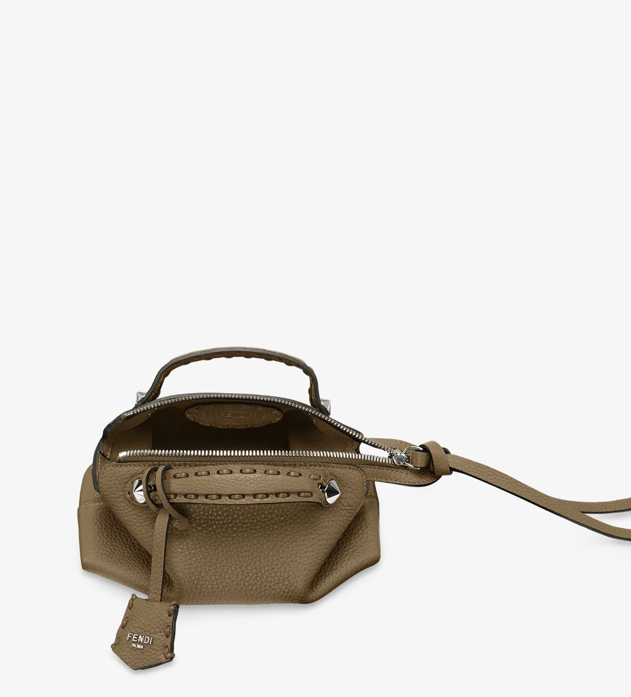  Túi Nữ Fendi By The Way Selleria Mini Bag 'Green' 