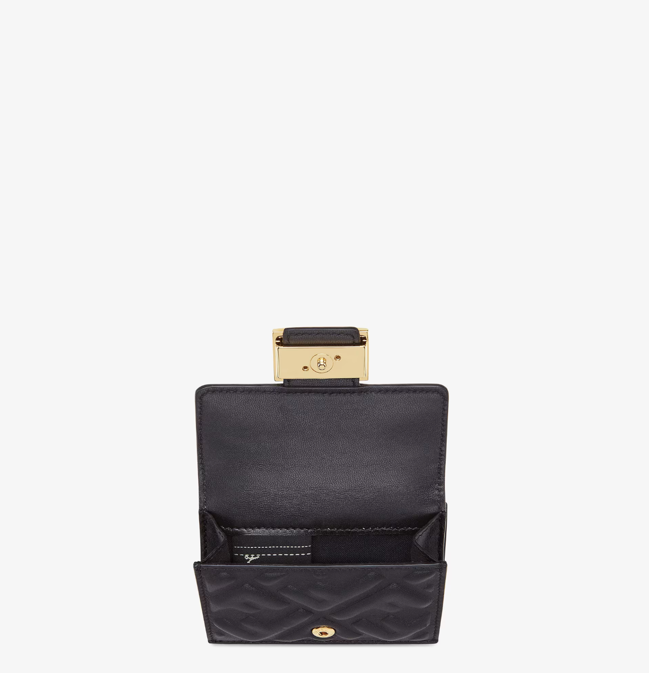  Ví Nữ Fendi Baguette Micro Trifold Wallet 'Black' 