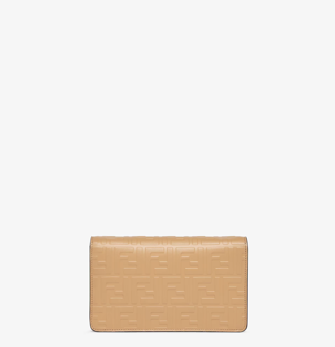  Ví Nữ Fendi FF Diamonds Wallet On Chain 'Brown' 