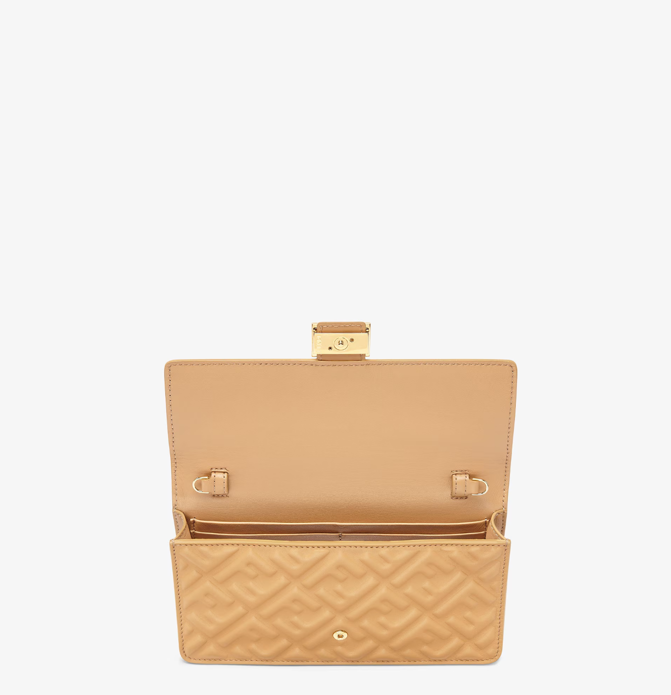  Ví Nữ Fendi Wallet On Chain Baguette 'Brown' 