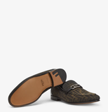  Giày Nam Fendi O'Lock Loafers 'Brown' 