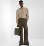  Giày Nam Fendi O'Lock Loafers 'Brown' 