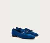  Giày Nam Salvatore Ferragamo Loafer 'Teal Blue' 