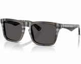  Kính Burberry Check Lichen 'Dark Grey' 