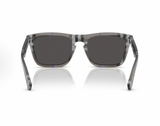  Kính Burberry Check Lichen 'Dark Grey' 
