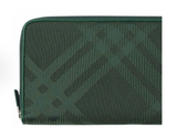  Ví Burberry Check Long Wallet 'Green' 
