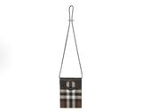  Túi Burberry Check Logo Crossbody Bag 'Brown' 