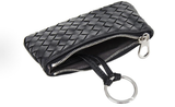  Ví Bottega Veneta Intrecciato Zipper Clutch 'Black' 