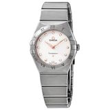  Đồng Hồ Nam OMEGA Constellation Manhattan Quartz Diamond Silver Dial 