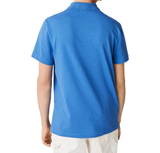  Áo Lacoste Acoste Regular Fit Stretch Organic Cotton 'Blue' 