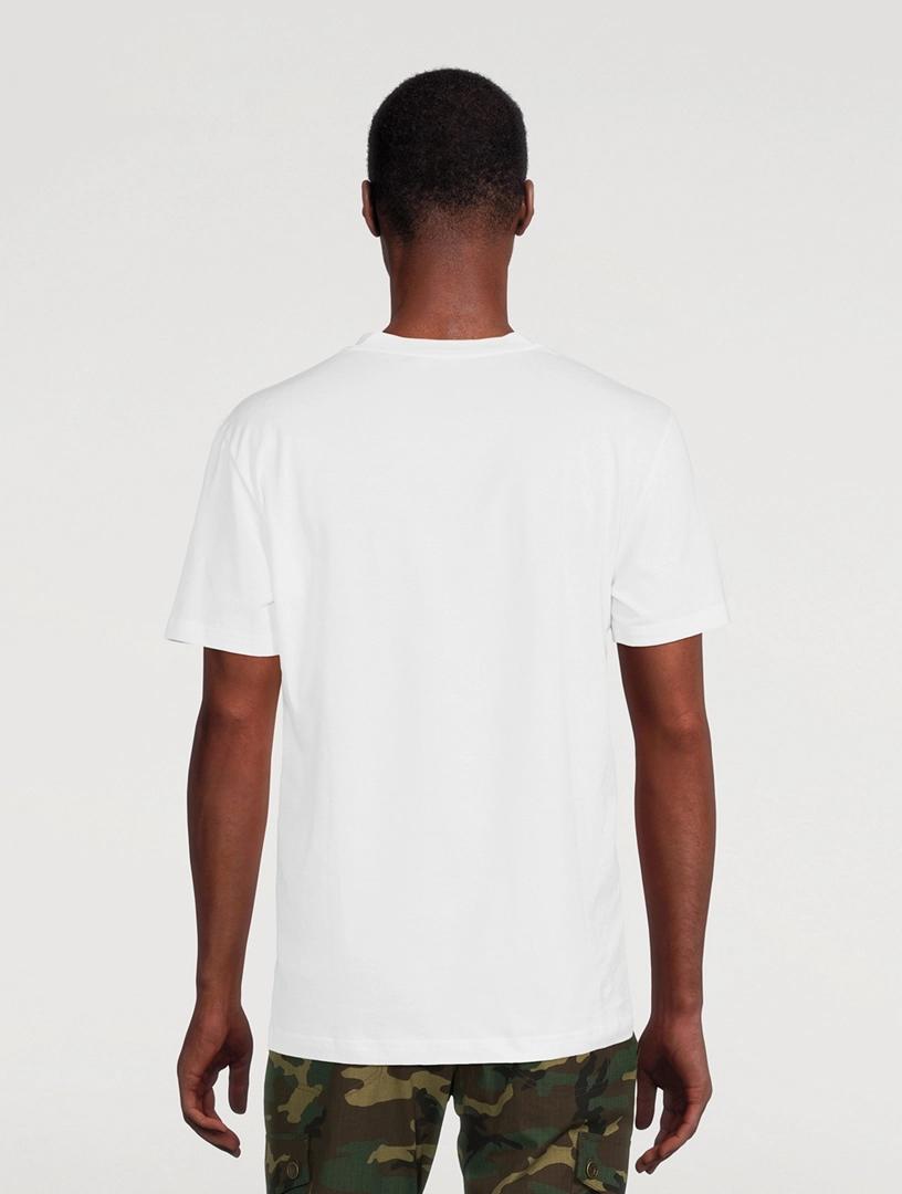  Áo Dolce & Gabbana Cotton T-Shirt Camo Heart 'White' 