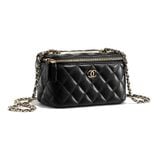  Túi Nữ Chanel Classic Trendy Box On Chain 'Black' 