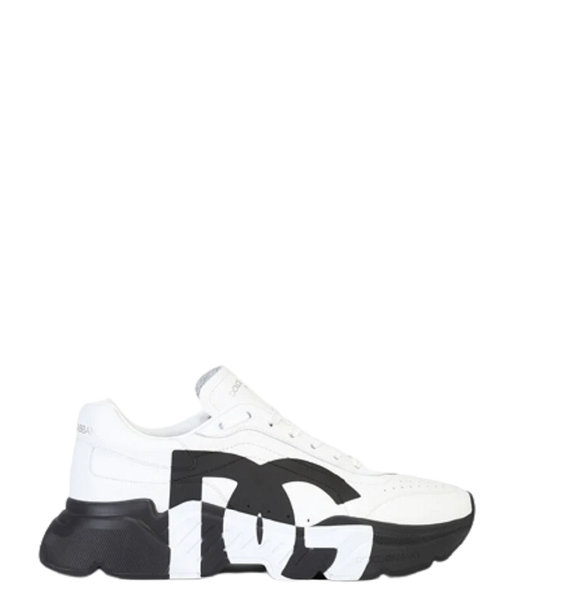  Giày Nam Dolce & Gabbana Calfskin Daymaster Black White 