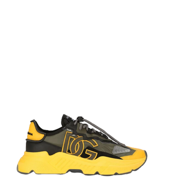  Giày Nam Dolce & Gabbana Mixed Material Daymaster DG Logo 'Multicolor' 