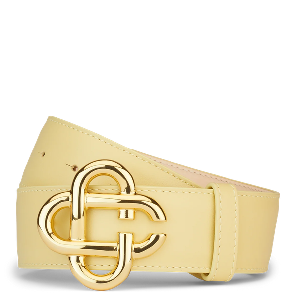  Thắt Lưng Nữ Casablanca Leather Belt 'Yellow' 