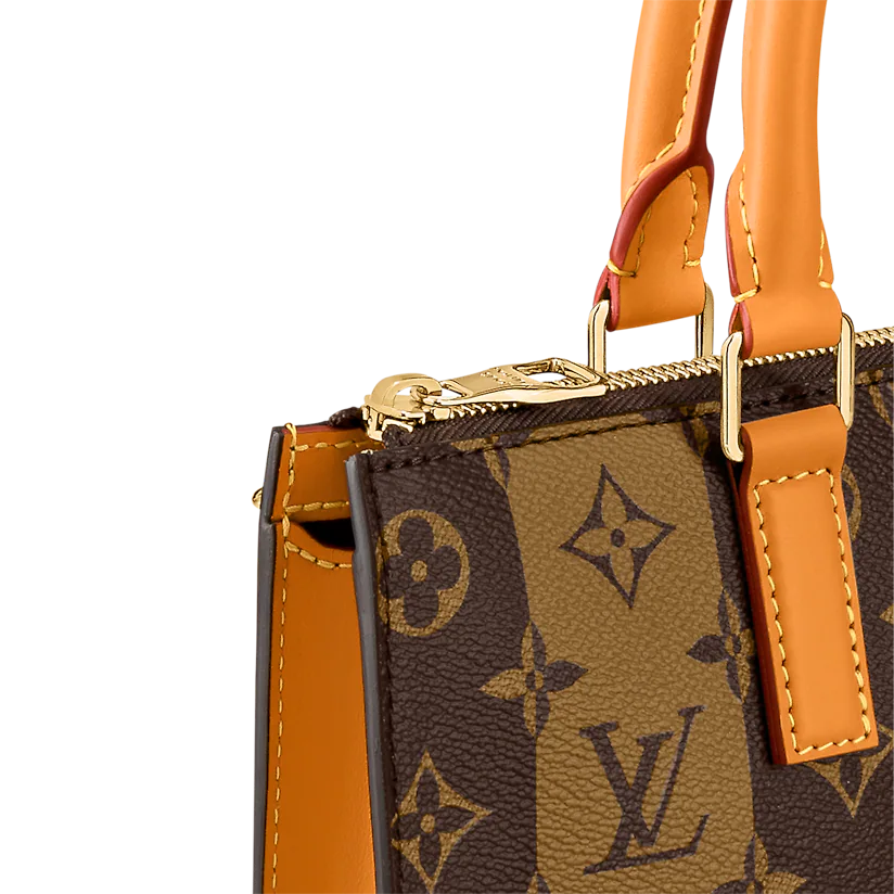  Túi Nam Louis Vuitton Sac Plat Messenger Monogram Stripes 'Brown Canvas' 