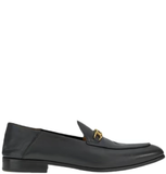  Giày Salvatore Ferragamo Nam Loafer With Gancini Ornament 'Black' 