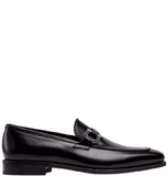  Giày Salvatore Ferragamo Nam Loafer With Gancini Ornament 'Black' 
