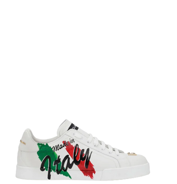  Giày Nam Dolce & Gabbana Calfskin Portofino Light Multicolor 