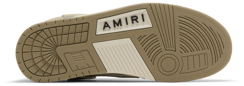  Giày Nam Amiri Chunky Canvas Skel Top Low 'Green' 